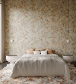 Silk Bombis Wallpaper by Moooi Silk Bronze