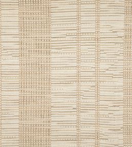Sillons Fabric by Lelievre Ecru