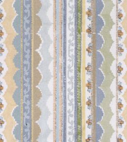 Simla Fabric by Madeaux 01 Blue