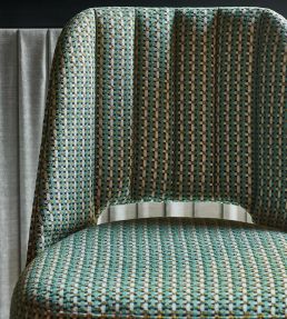 Sirius Fabric by Jane Churchill Silver