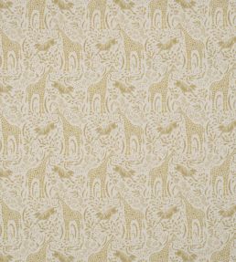 Sylvan Fabric by James Hare Gold