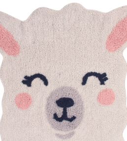 C-MW-LLAMA-Smile Like a Llama-Rugs-Ivory Ivory