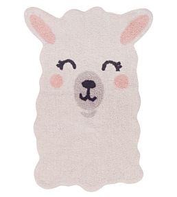 C-MW-LLAMA-Smile Like a Llama-Rugs-Ivory Ivory