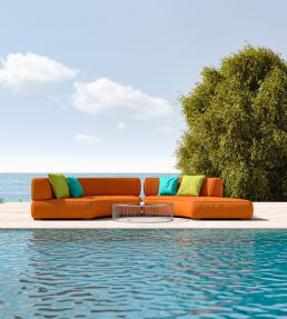 Solaire Fabric by Warwick Mandarin