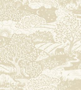 Solangen Wallpaper by Borastapeter Beige