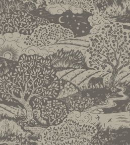 Solangen Wallpaper by Borastapeter Brown
