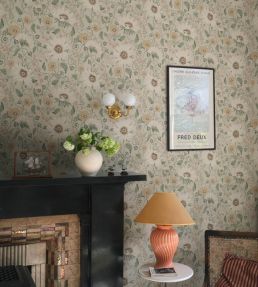 Solveig Wallpaper by Sandberg Clay