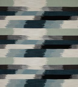 Sombre Performance Fabric by Christopher Farr Cloth Turchese