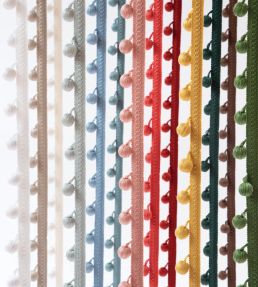 Sophie Beaded Fringe Trimming by Samuel & Sons Dijon
