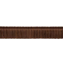 Sophie Brush Fringe Trimming by Samuel & Sons Walnut