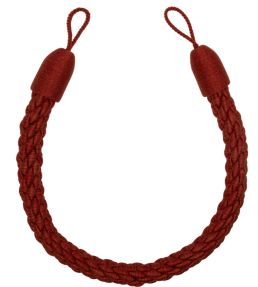 Sophie Cable Holdback Trimming by Samuel & Sons Currant