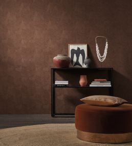 Soroa Wallpaper by Casamance Terracotta