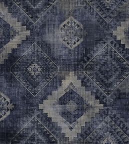Soumakh Fabric by Warwick Indigo