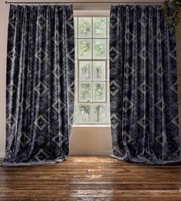 Soumakh Fabric by Warwick Indigo