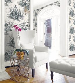 South East Wallpaper by Today Interiors Indigo