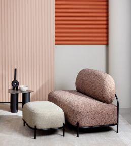 Spiral Fabric by Kirkby Design Clay