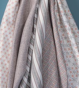 Stargaze Fabric by Juliet Travers Pink