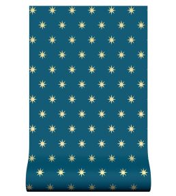 Starlight Wallpaper by Warner House Navy