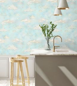 Starry Clouds Wallpaper by Brand McKenzie Green Sky
