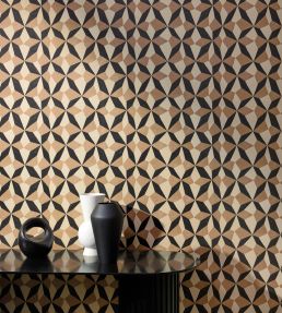 Stars Wallpaper by Kirkby Design Monochrome