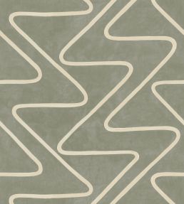 Stelvio Wallpaper by Threads Eucalyptus
