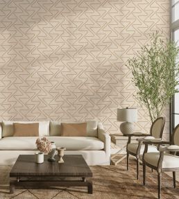 Stelvio Wallpaper by Threads Parchment