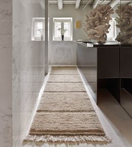 Lorena Canals Steppe Runner rug Sheep Beige WO-STEPPE-BG-R Sheep Beige