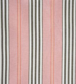 Steyning Fabric by Titley and Marr Latte & Coral