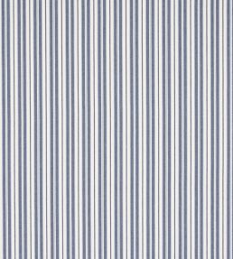 Stowe Stripe Fabric by Jane Churchill Navy