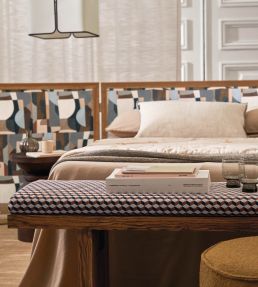 Strapontin Fabric by Casamance Sable/Celadon