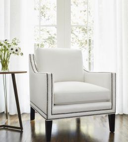 Stratus Fabric by Thibaut Oyster