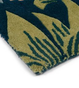 Morris & Co Strawberry Thief rug Indigo 027708-140200 Indigo