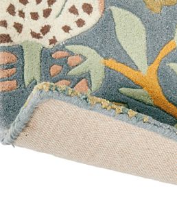Morris & Co Strawberry Thief rug Slate 027718-140200 Slate