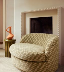 Strings Fabric by Kirkby Design Clove