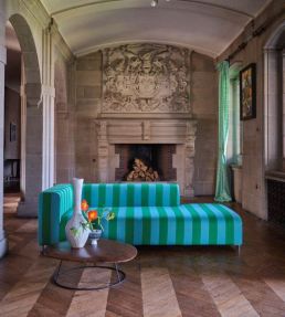 Stripe Fabric by Johnstons of Elgin Jade