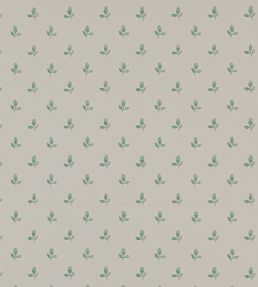 Sudbury Park Wallpaper by Colefax and Fowler Forest Green