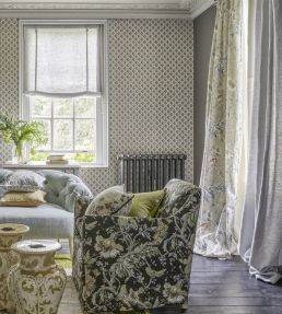 Suffolk Garden Fabric by Designers Guild Chestnut