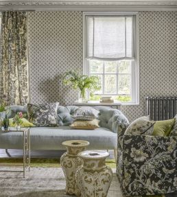 Suffolk Garden Fabric by Designers Guild Chestnut