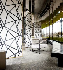 Sumi Wallpaper by Harlequin Dove / White