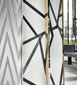 Sumi Wallpaper in Oyster / Gilver by Harlequin | Jane Clayton Sumi Wallpaper in Oyster / Gilver by Harlequin | Jane Clayton