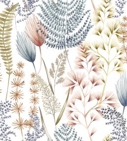 Summer Ferns Wallpaper by Ohpopsi Denim