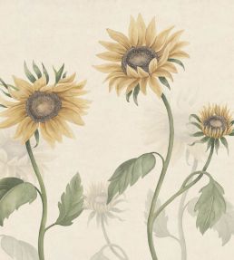 Sunflowers Mural by Sandberg Yellow