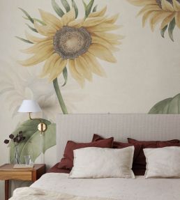 Sunflowers Mural by Sandberg Yellow