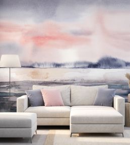 Sunset Mural by Ohpopsi Inky Blush