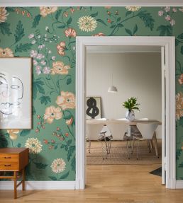 Suzanne Wallpaper by Sandberg Emerald