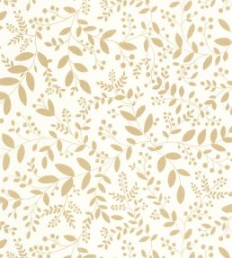 Sympathy Wallpaper by Caselio Blanc Or