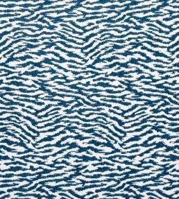 Tadoba Velvet Fabric by Anna French Navy