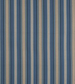 Tango Stripe Fabric by Jane Churchill Blue