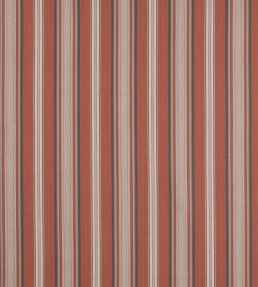 Tango Stripe Fabric by Jane Churchill Red