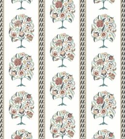 Taniska Fabric by Osborne & Little Eucalyptus/Charcoal